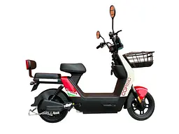 Електроскутер Двомісний Corso Swift SW (500W/60V/20Ah) Бежево-Червоний - мініатюра 6