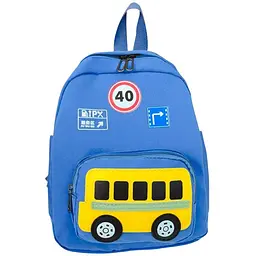 Дитячий рюкзак Evo-Kids Small Bus Blue (2418-7 Blue Bus) 