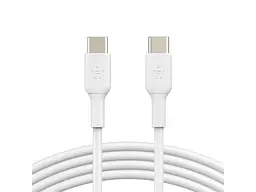 Кабель USB Type-C Belkin Boost Up Charge USB-C White 1m (CAB003BT1MWH)