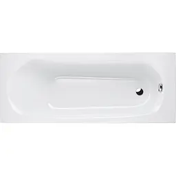 Ванна акрилова Imprese Rozkos 160x70 з ніжками NU white b0701016070+NU, Білий