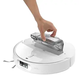 Робот-пилосос з вологим прибиранням Roborock Qrevo Edge 2 White UA