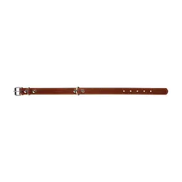 Нашийник Collar подвійний, 32-40х2 см, коричневий - мініатюра 3