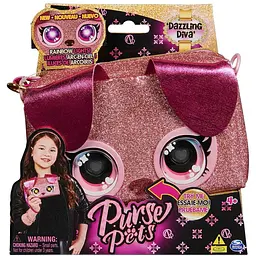 Інтерактивна сумочка Spin Master Purse Pets Паппі (SM26709/7754) - мініатюра 4
