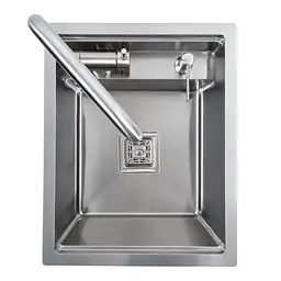 Кухонна мийка Platinum TZ прихована нержавійка 40x50 - мініатюра 4