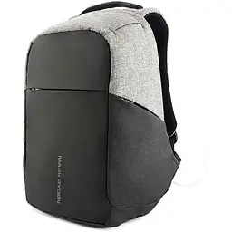 Рюкзак Mark Ryden для ноутбука 15.6 дюймів Safe MR5815ZS система антизлодій з USB портом Чорно-сірий