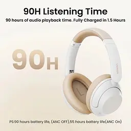 Бездротові навушники Ugreen HP202 HiTune Max5 Hybrid ANC Headphones (15809) білі - мініатюра 5