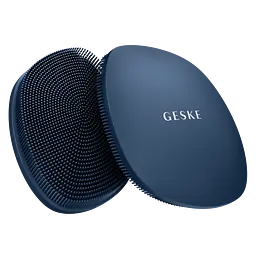 Щітка для обличчя GESKE Facial Brush 4 в 1 з тримачем темно-синя - мініатюра 2
