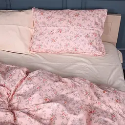 Комплект постільної білизни MisSon Сатин 22-1397 Floral Elegance 160 x 220 см рожево-пудровий (2200010565799) - мініатюра 6