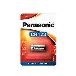 Батарейка PANASONIC CR123 Lithium 3V
