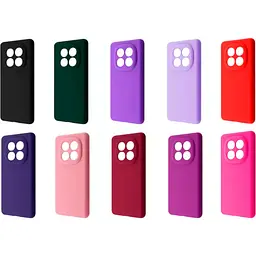 Чохол Wave Full Silicone Cover для Redmi Note 14 Pro 5G Pink [127679] - мініатюра 4