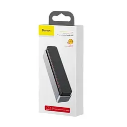 Паркувальна карта, автовізитка Baseus Moonlight Box Series Temporary Parking Number Plate сріблястий (ACNUM-B0S) - мініатюра 9