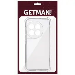 TPU чохол GETMAN Ease logo посилені кути Full Camera для OnePlus 12 Безбарвний (прозорий) - мініатюра 4