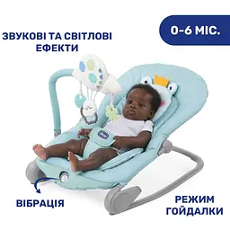 Крісло-гойдалка Chicco Balloon Бірюзове (79652.60) - мініатюра 5