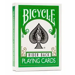 Карти гральні United States Playing Card Company Bicycle Rider Back Green deck (09418)