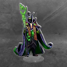 Акрилова колекційна фігурка Dota 2 Rubick 15 см - мініатюра 2