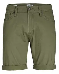 Шорты мужские джинсовые Jack & Jones S W30" JPSTRICK JJSHORTS AKM DUSTY OLIVE