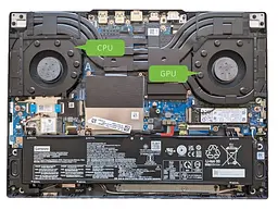 Вентилятор Lenovo (GPU fan) кулер для моделей ноутбука Legion Slim 5, 16APH8 82Y9, 5, 16IRH8 82YA (DFSCL12E064861) Lenovo, 12V, 4pin - мініатюра 4