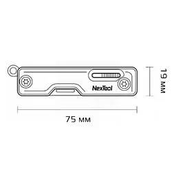Мультитул Nextool Multi Functional Knife синій - мініатюра 4