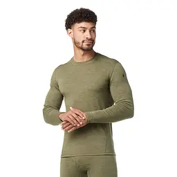 Термокофта Smartwool Mens Merino 250 Baselayer Crew Boxed XXL Світлий хакі - мініатюра 2