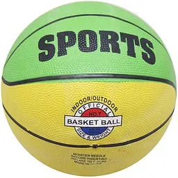 Гумовий баскетбольний м'яч Sports №7, 500 г - мініатюра 2