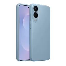 Чохол MAKE Samsung S25 Edge Silicone Ice Blue - мініатюра 3