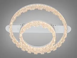 LED-світильник стельовий Diasha MX78205/500+300WH 72W, 2 кільця, 3 режими світла, 50×60 см - мініатюра 3