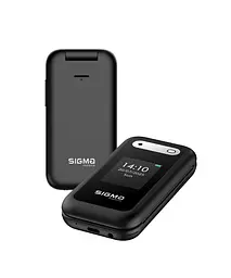 Мобiльний телефон Sigma mobile X-style 281 Clik Dual Sim Чорний - мініатюра 4