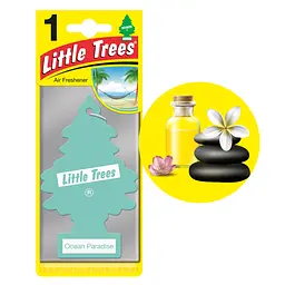 Ароматизатор повітря Little Trees Ялинка Океанічний рай (78098) - мініатюра 2