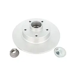 Диск гальмівний невентильований Renault Scenic III, Megane III, Clio IV 08-21р Optimal (702976BS0)