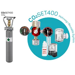 Комплект CO2 Eheim CO2SET400 Complete set 500 г (6063400) - мініатюра 2