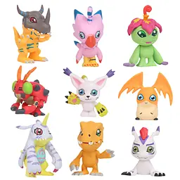 Набір фігурок Дігімон Digimon ігрові аніме фігурки 9 шт