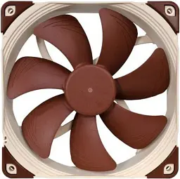 Вентилятор Noctua для корпуса 140x140x25мм SSO2 300 – 1500 об/мин 19,2-24,6дБ 4pin PWM бежевый/корич (NF-A14 PWM)