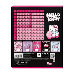 Зошит Kite Hello Kitty, 18 аркушів, клітинка (HK26-236-1), в асортименті - мініатюра 5