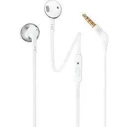 Навушники з мікрофоном JBL T205 Chrome (JBLT205CRM)