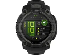 Смарт-годинник Garmin Instinct 3 50mm AMOLED Black with Charcoal Band (010-03020-00) - мініатюра 4