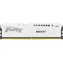 Модуль пам'яті для комп'ютера DDR5 32GB 6000 MHz Beast EXPO White Kingston Fury (ex.HyperX) (KF560C36BWE-32)