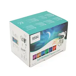 Ночник-проектор YT730 Астронавт+ Bluetooth колонка, пульт, кабель USB, White, Box - мініатюра 2