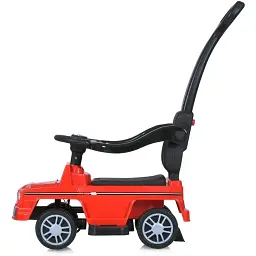 Дитяча каталка-толокар Bambi Racer M 5046L-3 з батьківською ручкою червоний - мініатюра 5