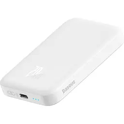 Зовнішній акумулятор Baseus Magnetic Bracket Mini 6000mAh 20W White (P10059002223-00/P10059003222-00) [102129] - мініатюра 4
