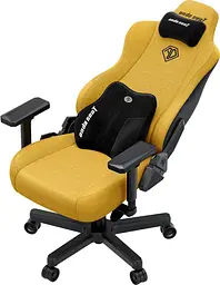 Ігрове крісло Anda Seat Kaiser 3E XL Bright Yellow Fabric (AD23YC-XL-09-Y-CF-Y01) - мініатюра 6