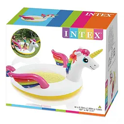 Дитячий ігровий центр Intex Єдиноріг, 272x193x104 см, 57441 - мініатюра 2