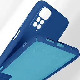 Чохол Wave Colorful Case для Xiaomi Note 11 / Note 11S [Blue] [70109] - мініатюра 6