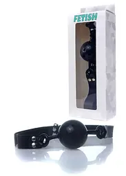 Кляп Fetish B - Series Ball Gag, 4.2 см (чорний) - мініатюра 6