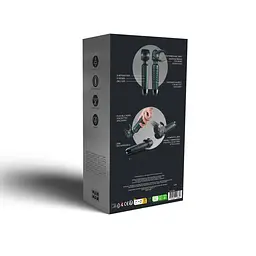 Мастурбатор-вібромасажер Manwan MAN.WAND EVO Pine Grey, чудово для пар, вібромінет - мініатюра 6