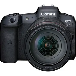 Бездзеркальний фотоапарат Canon EOS R5 Kit 24-105mm IS USM Black (4147C013) [93762]