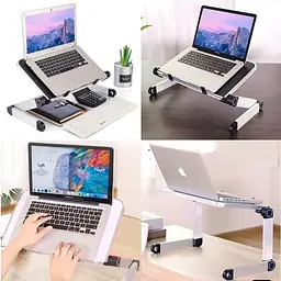 Підставка для ноутбука Table Buddy розкладний столик трансформер під ноутбук у ліжко | підставка на (ST) - мініатюра 7