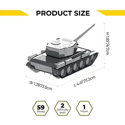 Колекційна модель Metal Time T-44 MT072 - мініатюра 7