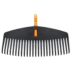 Граблі пластикові легкі для газонів Fiskars OneClick L 51 см (1080673)