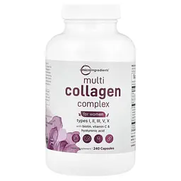 Колаген Multi-Collagen Complex 240 капсул Micro Ingredients vit0005701