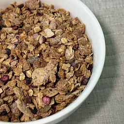 Колагенова гранола Лимон Чорниця Lemon Blueberry Collagen Premium Granola Gregory Mill 600 г - мініатюра 3